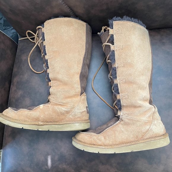 **HP** UGG Uptown Tall Lace-Up Boot - Oprah's Fav Things! - Picture 2 of 14